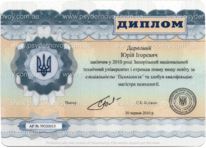 Диплом ЗНТУ